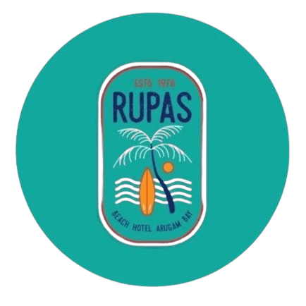 Rupa's Surf House Logo